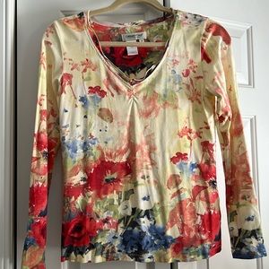 Women’s colorful top